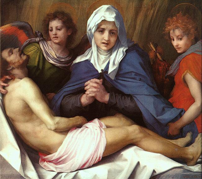 Andrea del Sarto Pieta oil painting image
